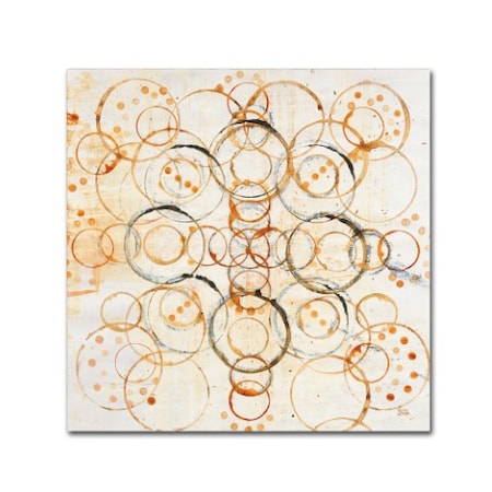 Melissa Averinos 'Henna Mandala I Crop' Canvas Art,18x18